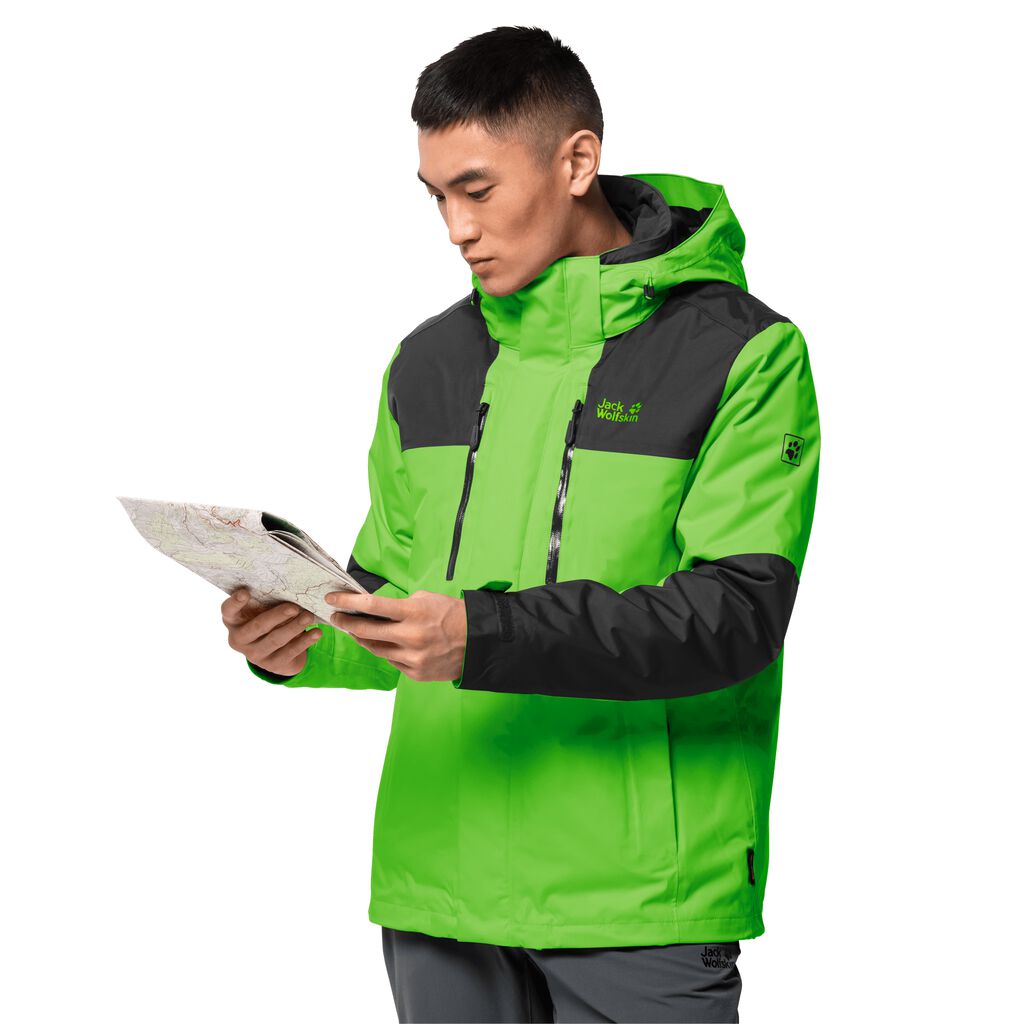 Jack Wolfskin JASPEREN Vestes Homme Vert - GQYDHPK-82